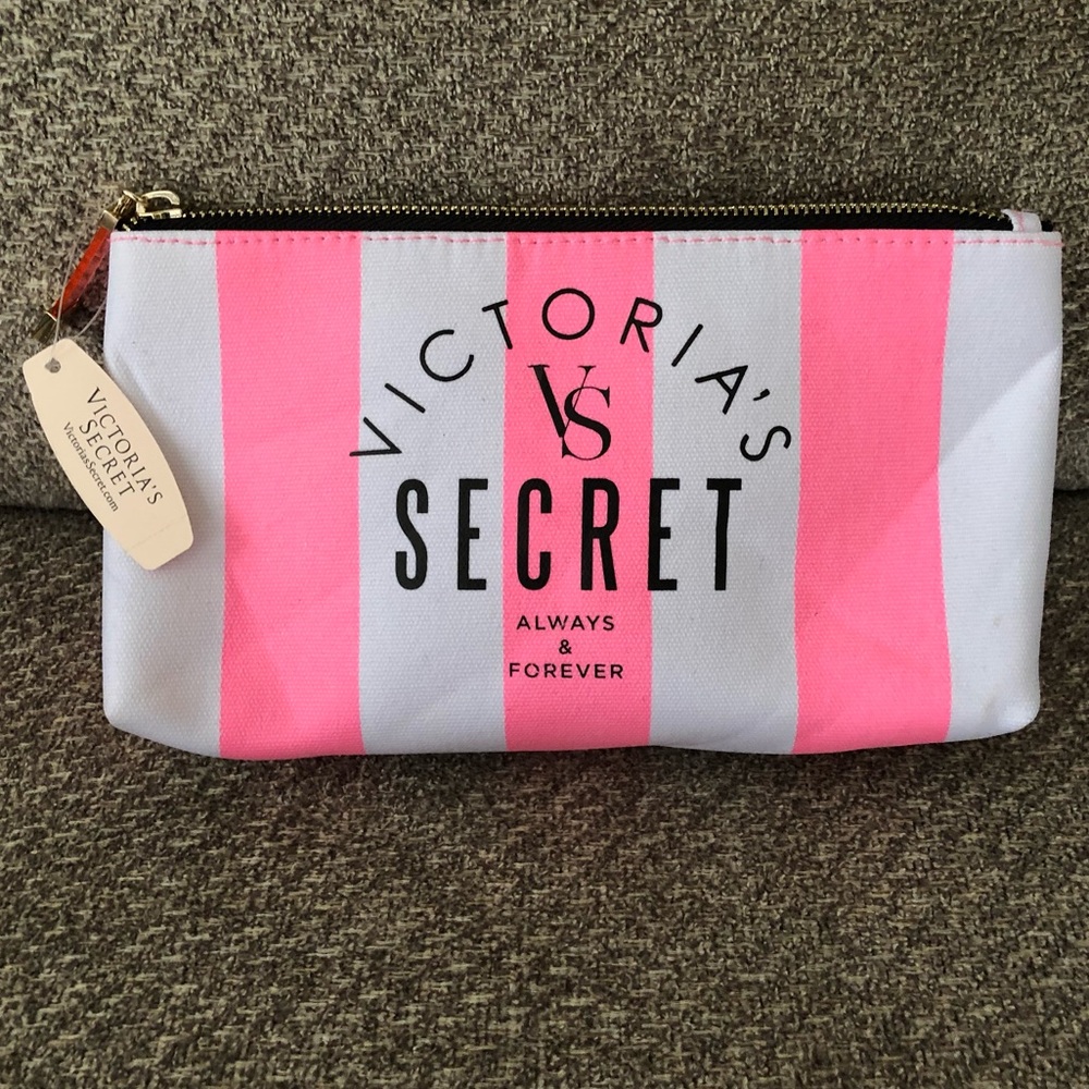 New!! Victoria’s Secret Neon Pink & White …